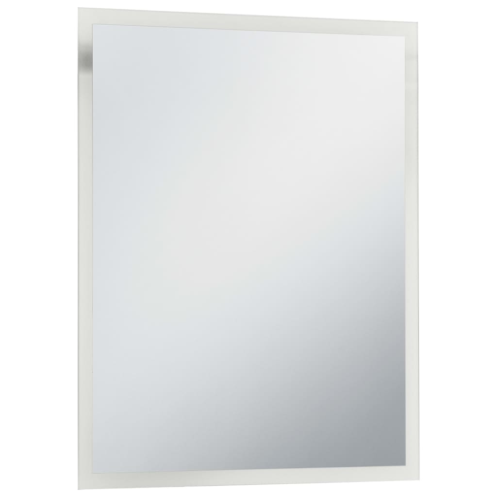 Vidaxl Specchio da bagno LED 50x60 cm