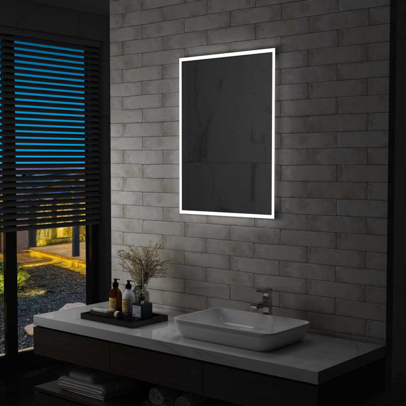 Vidaxl Specchio da bagno LED 60x80 cm