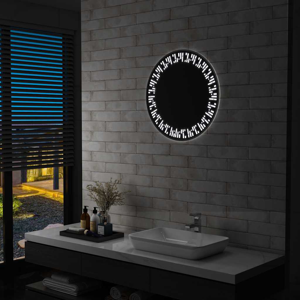 Vidaxl Mirror de baño LED 60 cm
