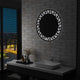 Specchio da bagno Vidaxl LED 80 cm