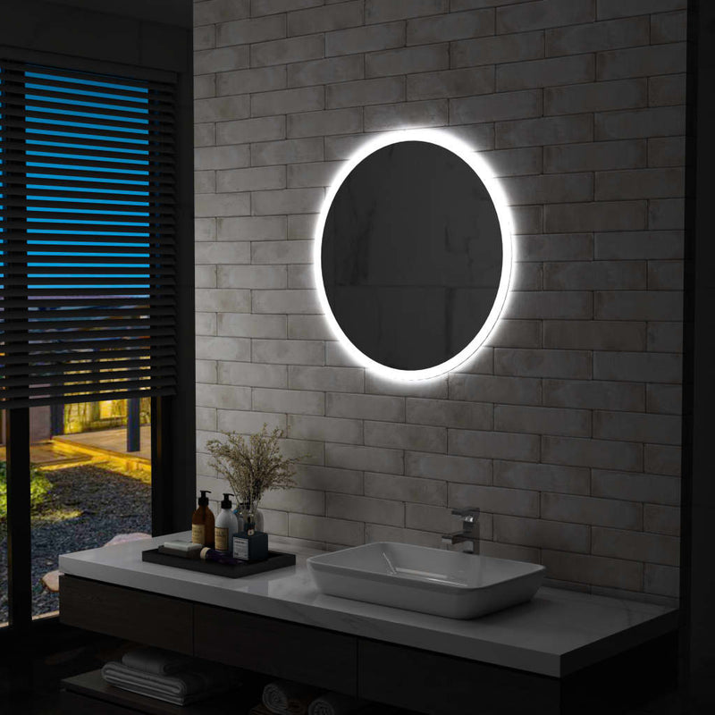 Specchio da bagno Vidaxl LED 70 cm