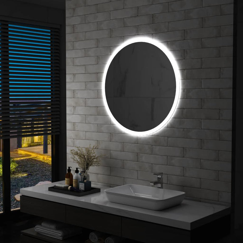 Specchio da bagno Vidaxl LED 80 cm