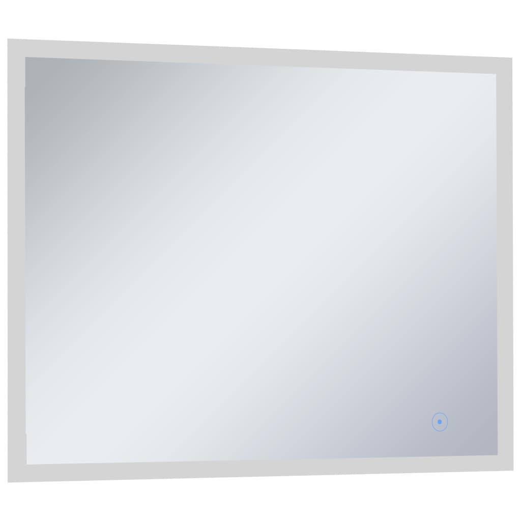 Specchio da bagno Vidaxl LED con sensore touch 80x60 cm