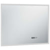 Vidaxl Specchio da bagno LED con sensore touch e display di tempo 80x60 cm
