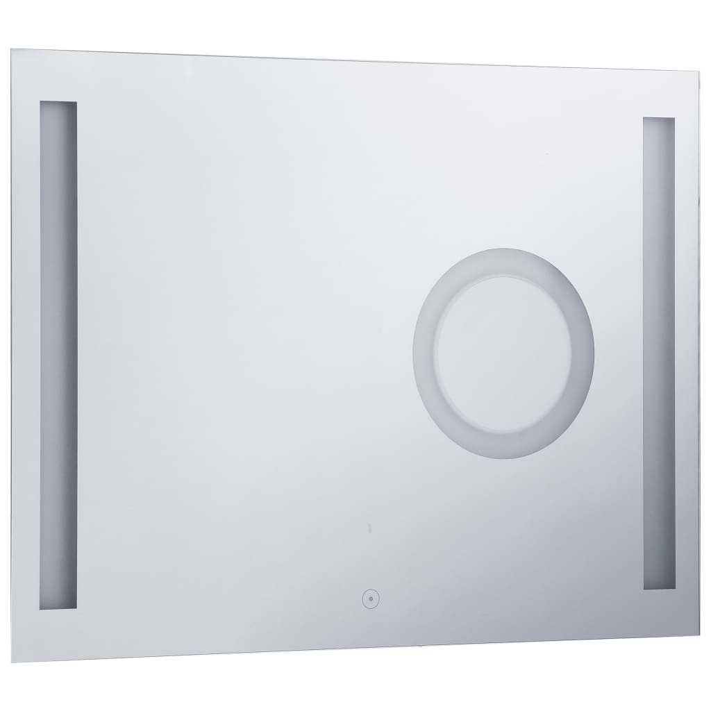 Specchio da bagno Vidaxl LED con sensore touch 80x60 cm