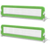 Camas para niños de Vidaxl 2 st 150x42 cm verde