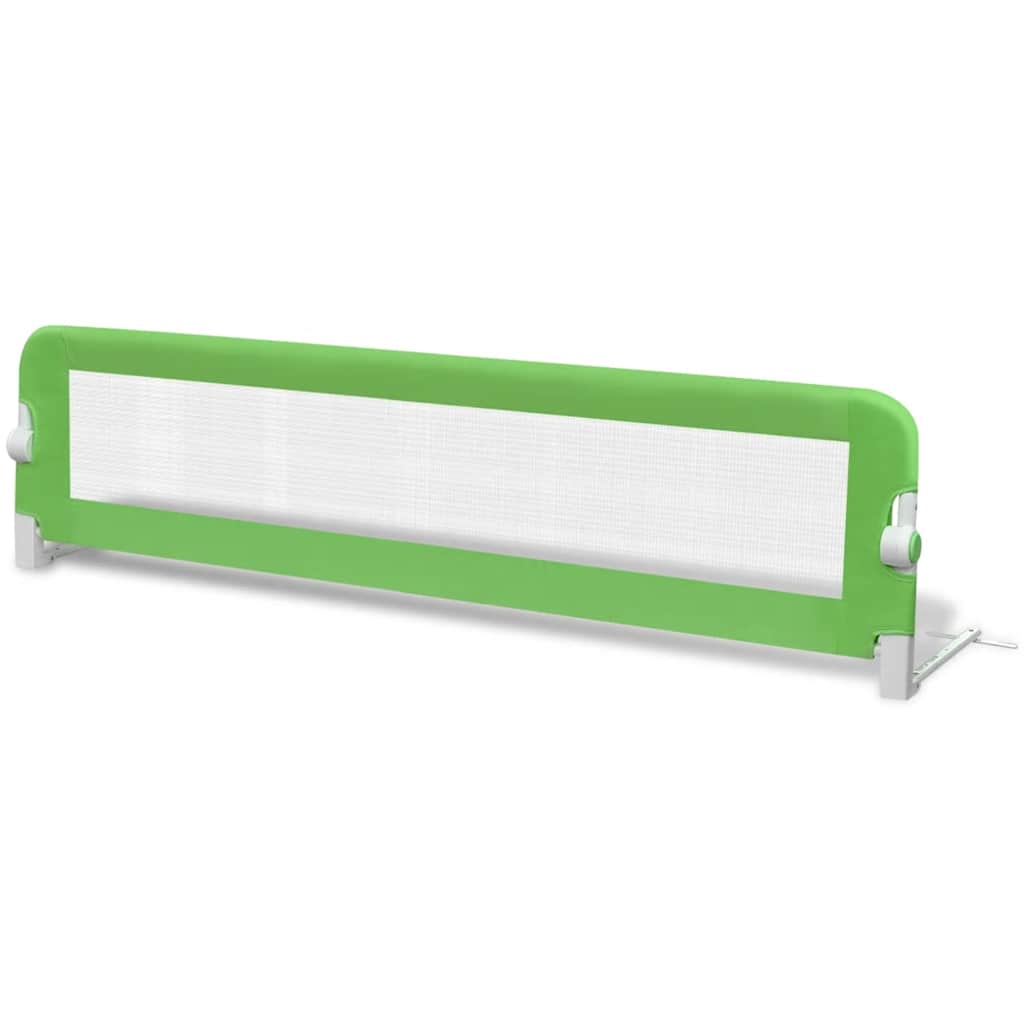 Vidaxl kinderbedhekjes 2 st 150x42 cm groen