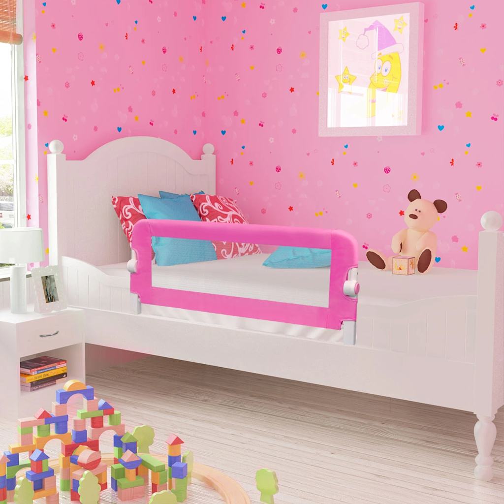 Vidaxl camas para niños 2 pcs 102x42 cm rosa