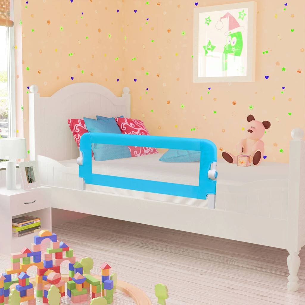 Vidaxl kinderbedhekjes 2 st 102x42 cm blauw