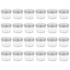 Jares de mermelada Vidaxl con tapas de color plateado 24 ST 110 ml de vidrio