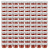 Vidaxxl tarros de mermelada con tapa plateada 96uds 110 ml vidrio