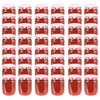 Jares de mermelada Vidaxl con tapas rojas 48 PCS 230 ml de vidrio