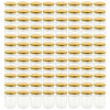 Jares de mermelada Vidaxl con tapas de oro 96 ST 230 ml de vidrio