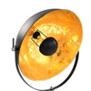 Lampada Vidaxl in piedi E27 51 cm nero e oro