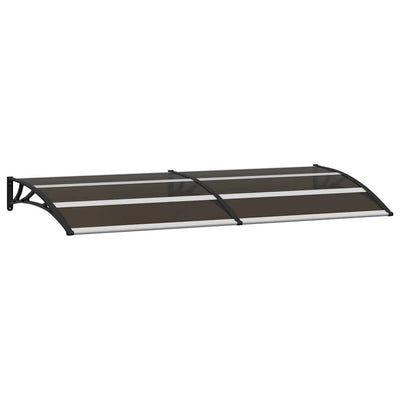 Vidaxl Port Canopy 200x75 cm PC nero