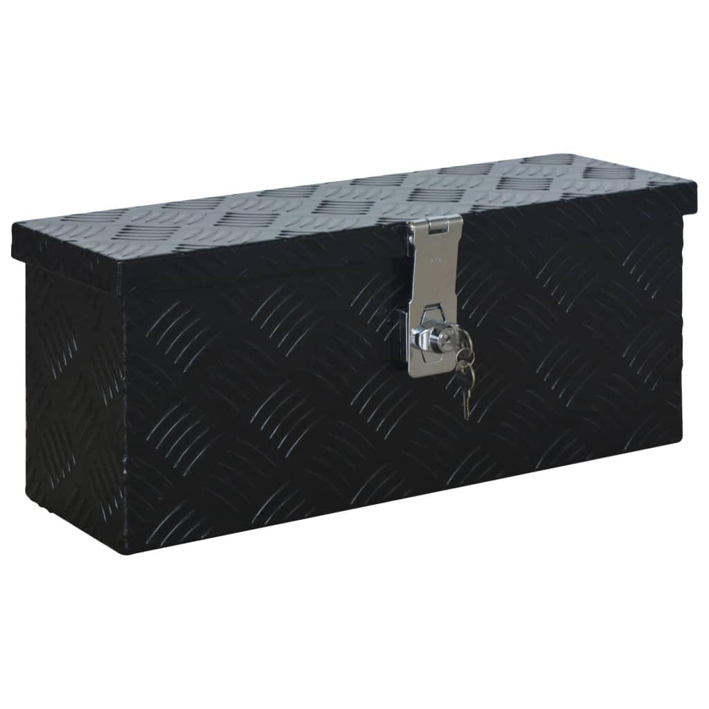 Vidaxl Box 485x140x200 mm Negro