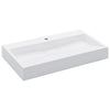 Vidaxl Washbasin 80x46x11 cm Mineral Cash Cash White
