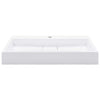 Vidaxl Washbasin 80x46x11 cm Mineral Cash Cash White