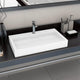 Vidaxl Washbasin 80x46x11 cm Mineral Cash Cash White