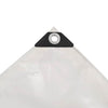 Vidaxx lona 650 g m² 5x6 m blanco