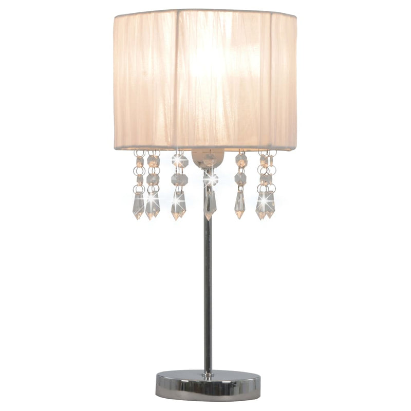 Lampada da scrivania Vidaxl attorno a E27 White