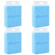 VIDAXL PETTI DI ALLENAMENTO PET 400 PCS 60x45 cm tessuto non tessuto