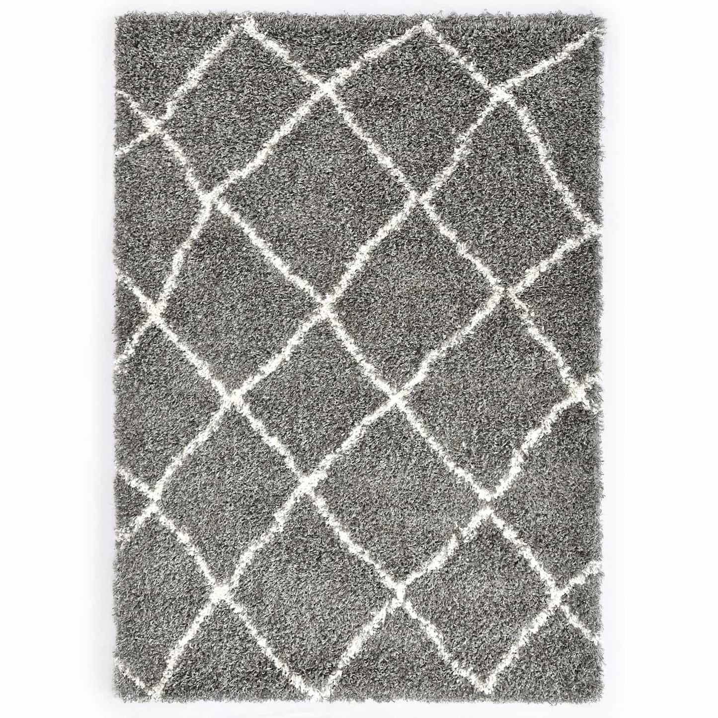 Tappeto Vidaxx a doghe grigio 230 x 160 cm in polipropilene