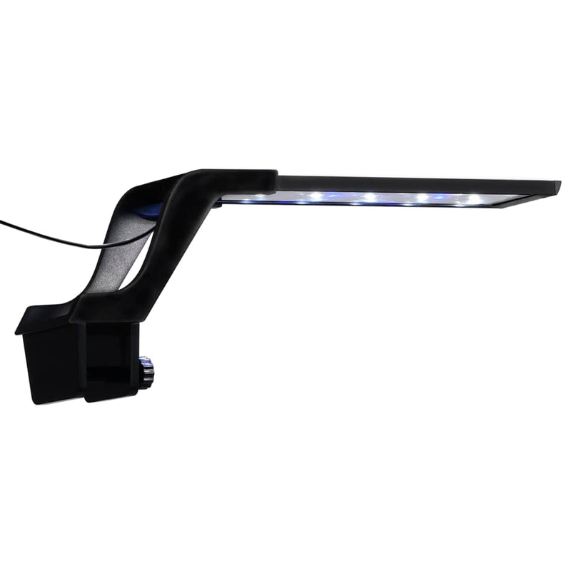 Vidaxl Aquarium Lamp con LED a base di morsetto 25-45 cm blu e bianco