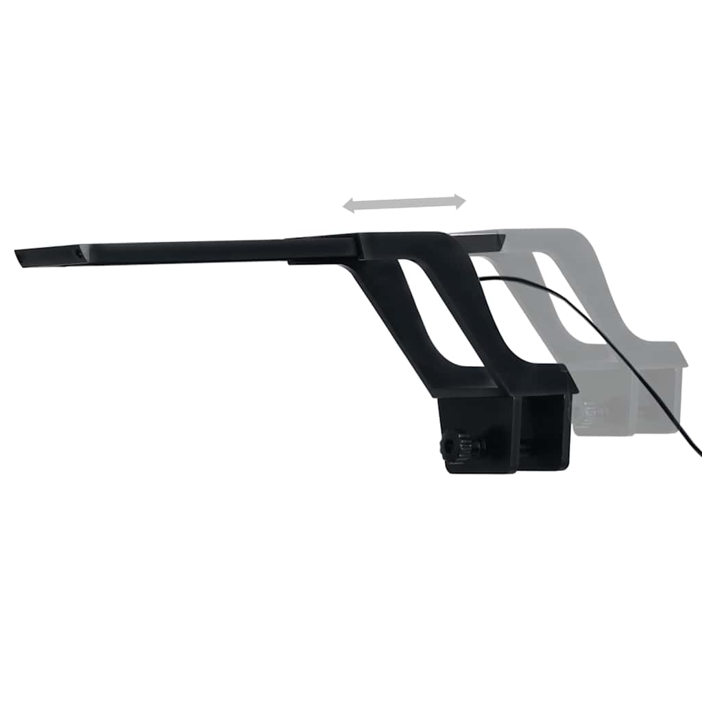 Vidaxl Aquarium Lamp con LED a base di morsetto 25-45 cm blu e bianco