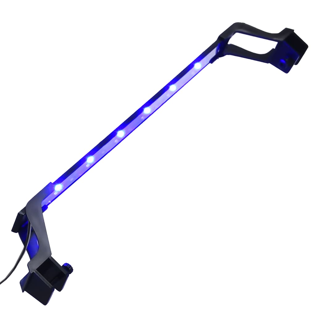 Lámpara de acuario de Vidaxl con abrazaderas LED 55-70 cm azul y blanco