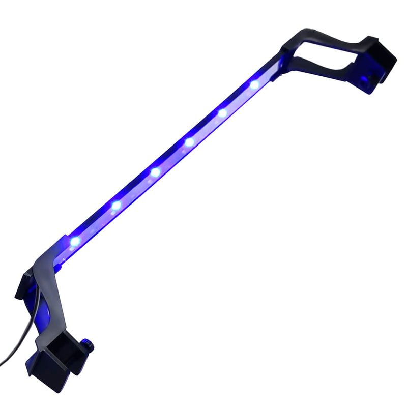 Lampada per acquarium Vidaxl con morsetti LED 55-70 cm blu e bianco