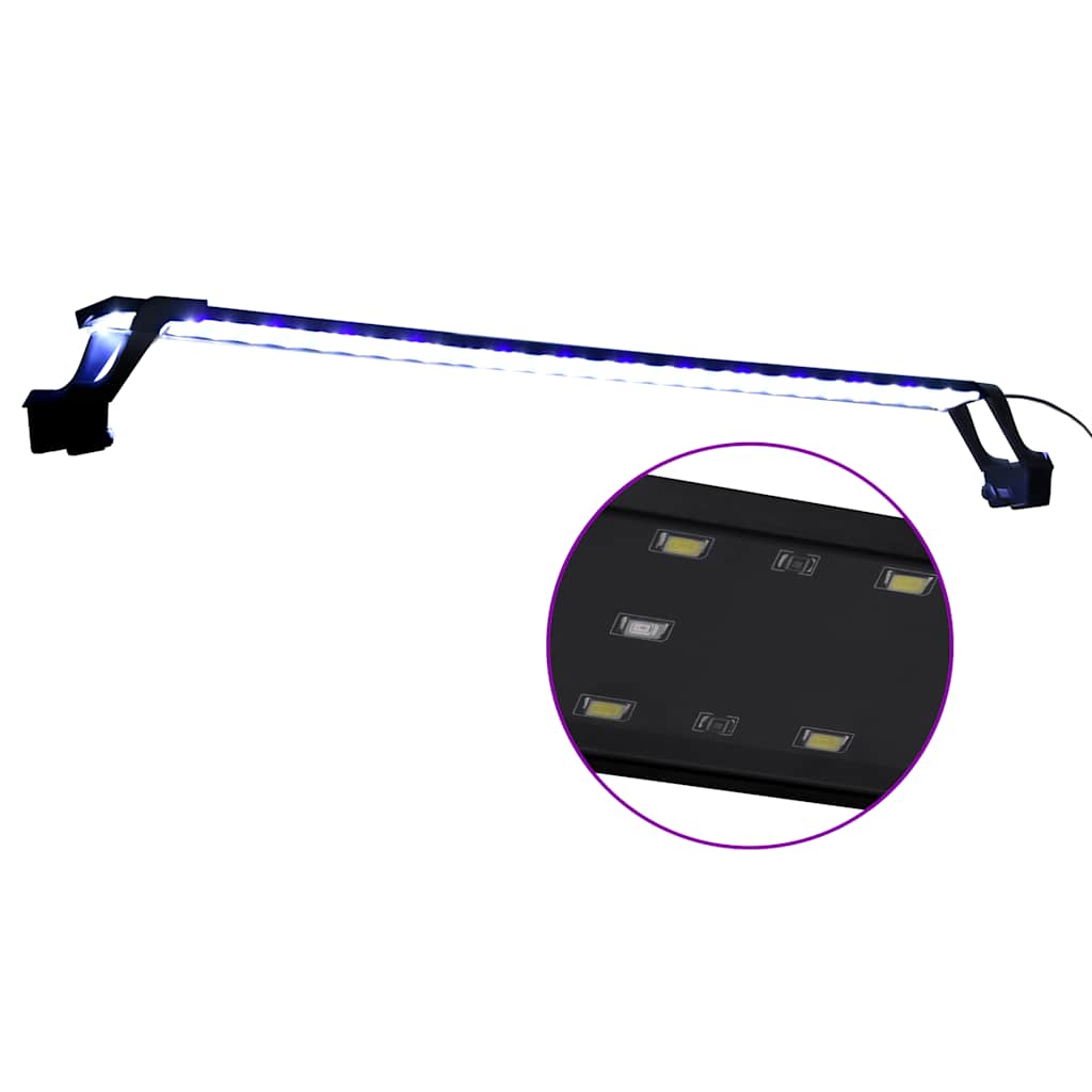 Lampada per acquario VidaXL con morsetti LED 90-105 cm blu e bianco