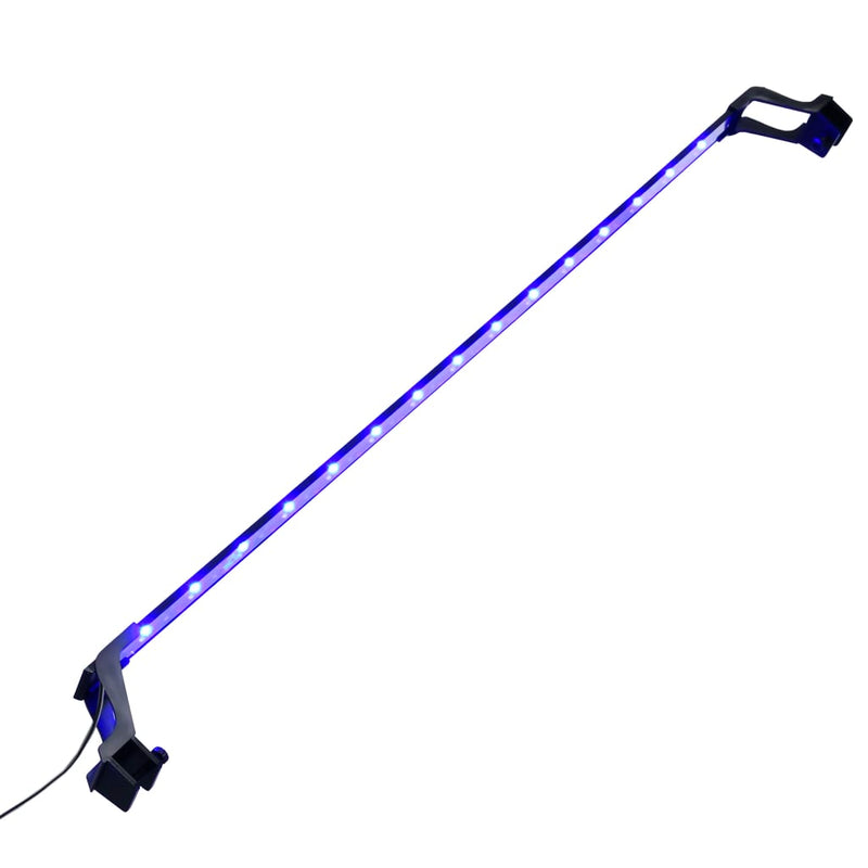 Lampada per acquarium Vidaxl con morsetti LED 115-130 cm blu e bianco