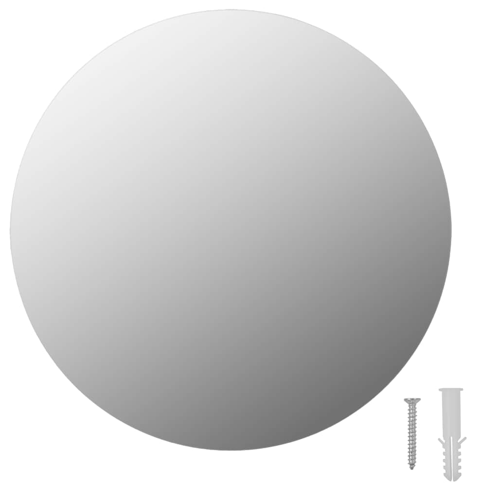 Vidaxl Mirror redondo sin marco de 30 cm de vidrio