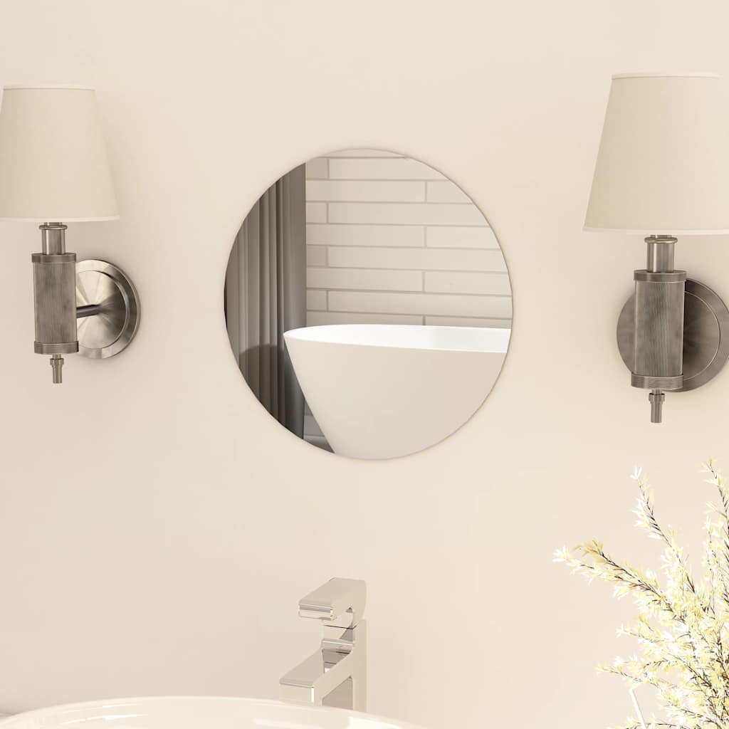 Vidaxl Mirror redondo sin marco de 30 cm de vidrio