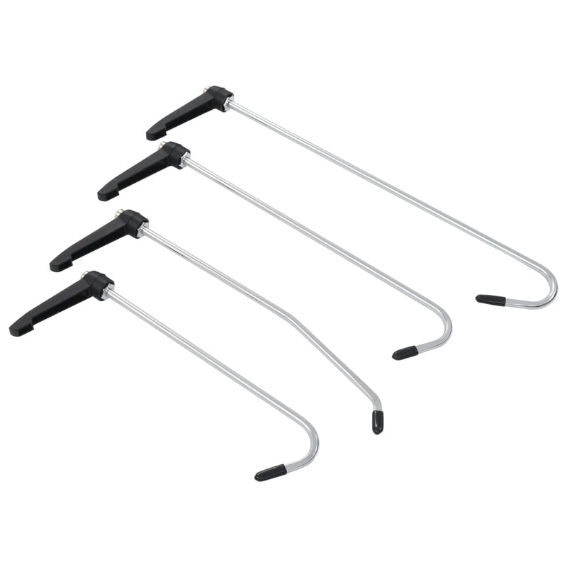 Set ammaccato di 4 pezzi Vidaxl senza spruzzare