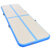 Vidaxl Gymnastics Mat con bomba inflable 800x100x10 cm PVC Azul