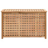 Vidaxl Laundry Basket 77.5x37.5x46.5 cm Legno di noce solido