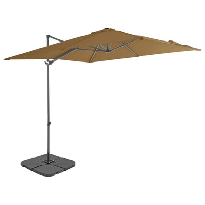 Vidaxl Parasol con base portatile