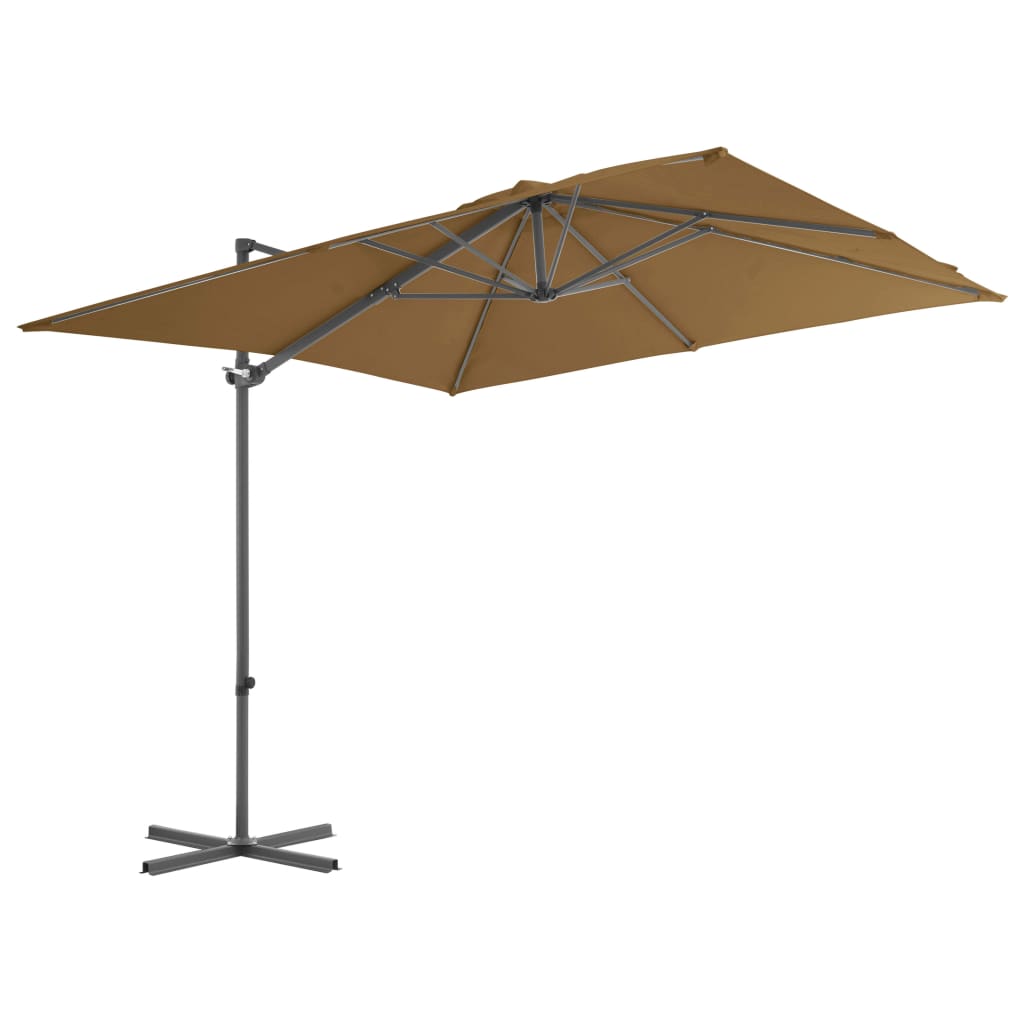 Vidaxl Parasol con base portatile