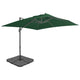 Ombrellone VidaXL con base portatile verde