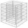 Vidaxl gabion plantenbak verhoogd 50x50x50 cm gegalvaniseerd staal