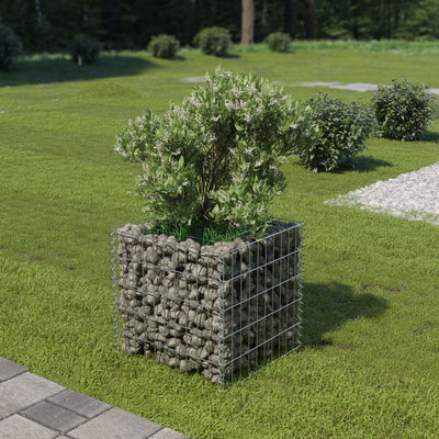 Vidaxl Gabion Fiorter ha raccolto acciaio zincato 50x50x50 cm