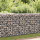 Muro de Vidaxl Schanskorf con tapas 50x20x100 cm de acero galvanizado