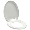 Vidaxl Sedile del toilette morbido con design a rilascio rapido bianco