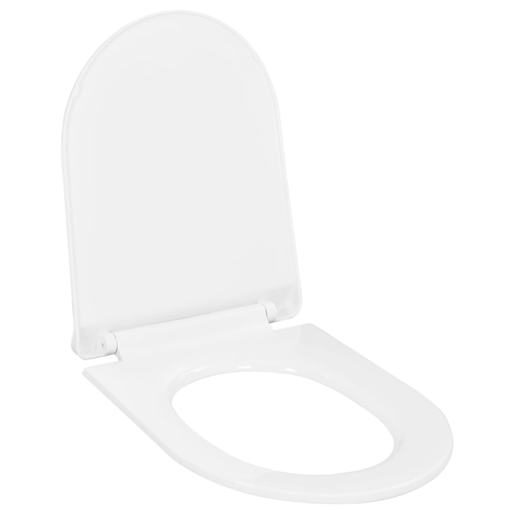 VidaXL Toiletbril soft-close met quick-release ontwerp wit