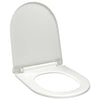 Vidaxl toiletbril soft-close met quick-release ontwerp wit