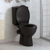 Asiento de inodoro Vidaxl de cierre suave con diseño de liberación rápida