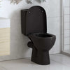 Vidaxl Sedile del toilette morbido con design a rilascio rapido nero
