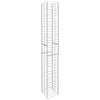 Vidaxl Schans Cestini 3 ST 25x25x197 cm in acciaio zincato